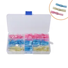 Перекрестная группа напрямую от производителя продавая 100 штук-Лопата-фасонные гвоздики и гнездо соответствующие терминал термоусадочная трубка срок