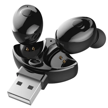 

Bluetooth 5.0 Earbuds TWS Wireless Earphones Waterproof IPX5 Mini Stereo Headset DU55