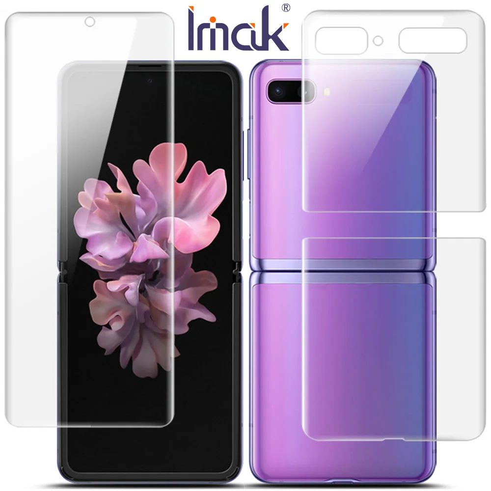 Гидрогелевая пленка imak Для Samsung Galaxy Z Защитная прозрачная для переднего и заднего