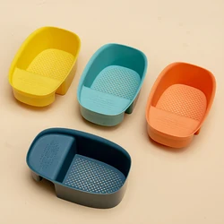 Sponge Holder Kitchen Sink Drains Gadget Organizer Leftovers Drain Kitchen Strainers Camper Cocina Accesorio Home Improvement YQ