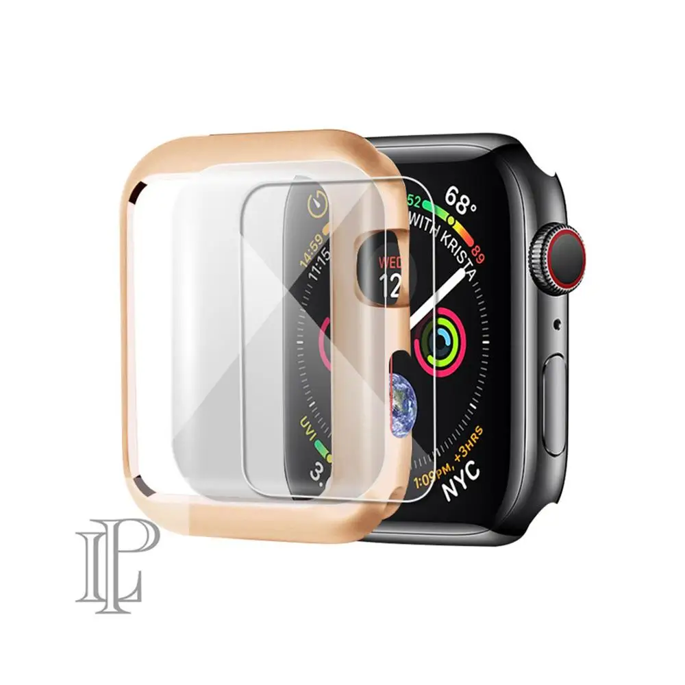 Магнитная Крышка для apple watch case apple watch 5 4 3 44 мм/40 мм iwatch band 5 42 мм/38 мм Защитная пленка для экрана