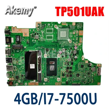 شراءاللوحة الرئيسية ERILLES TP501UA لـ ASUS TP501UA TP501UAM TP501UJ TP501UQ TP501UQK اللوحة الأم 100٪ تم اختبارها OK I7-7500U CPU 4GB RAM