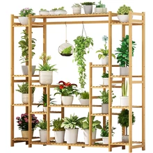 Балконный цветок Airs многоэтажное внутреннее украшение из массива дерева гостиная для заземления мясистый Зеленый Садовый горшок