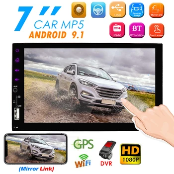 

7919 Android 9.1 Car Radio Multimedia Player WiFi GPS AUX USB Auto Stereo Touch Screen Auto audio Car Stereo Bluetooth RadioPlay