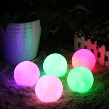 

Bedroom Romantic Color Change Bar Led PVC Home Decoration Small Ball Shape Night Light