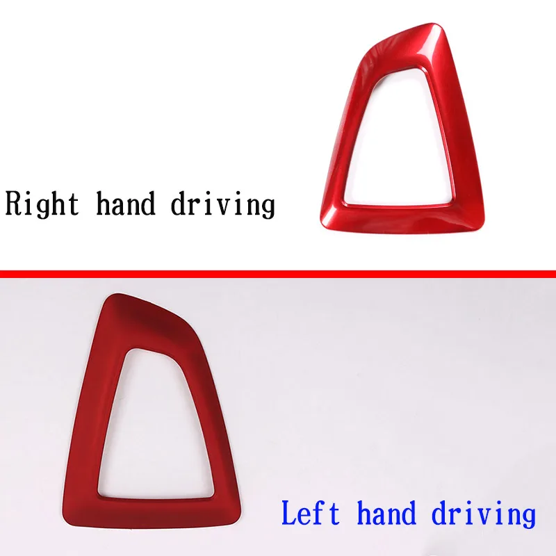

ABS plastic Red Car Gear Shift Frame Trim Left Right hand driving For BMW 1 3 4 Series F20 F21 F22 F23 F30 F34 F35 F32 F33 F36