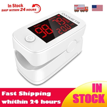 

Hot Sale In Stock! Blood Oxygen Monitor Fitness Tracker Digital LED Display Oximeter Oxygen Saturation Monitor Finger Pulse