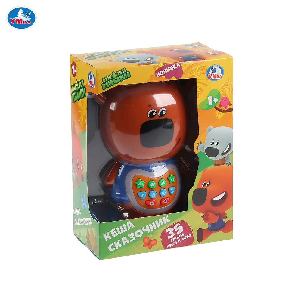 Развивающая игрушка УМКА Кеша сказочник Мимимишки 279850|Игрушки для раннего