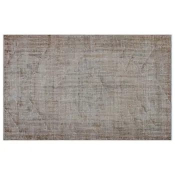 

Handmade Brown Vintage Overdyed Turkish Area Rug 160x252 Cm-5'3''X8'3''