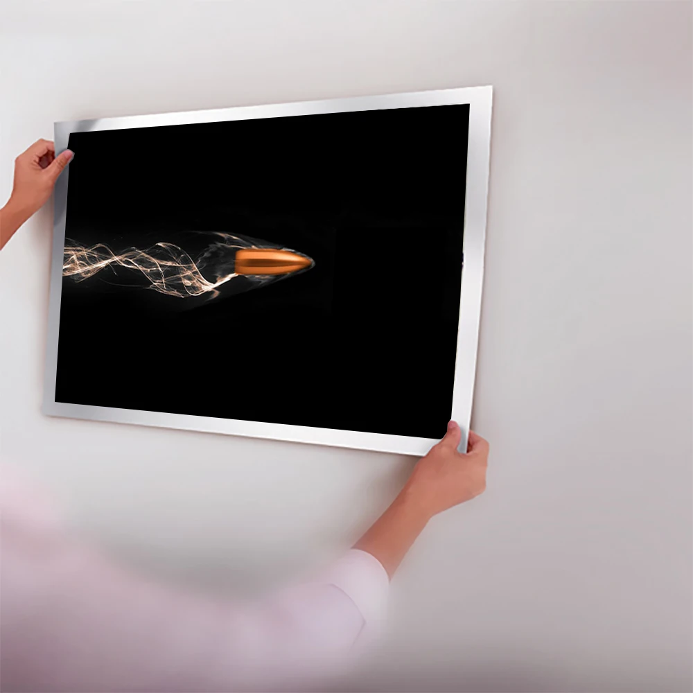 

Bullets Fired Oil Painting Volcano Kiss Abstract Poster Wall Art Print Wall Painting Living Room Decoration Home Decoration Pain