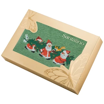 

Towel in the Woods A Christmas tree was born, 30X50. Mahra, Green, Embroidery, 100% Cotton Home and kitchen products