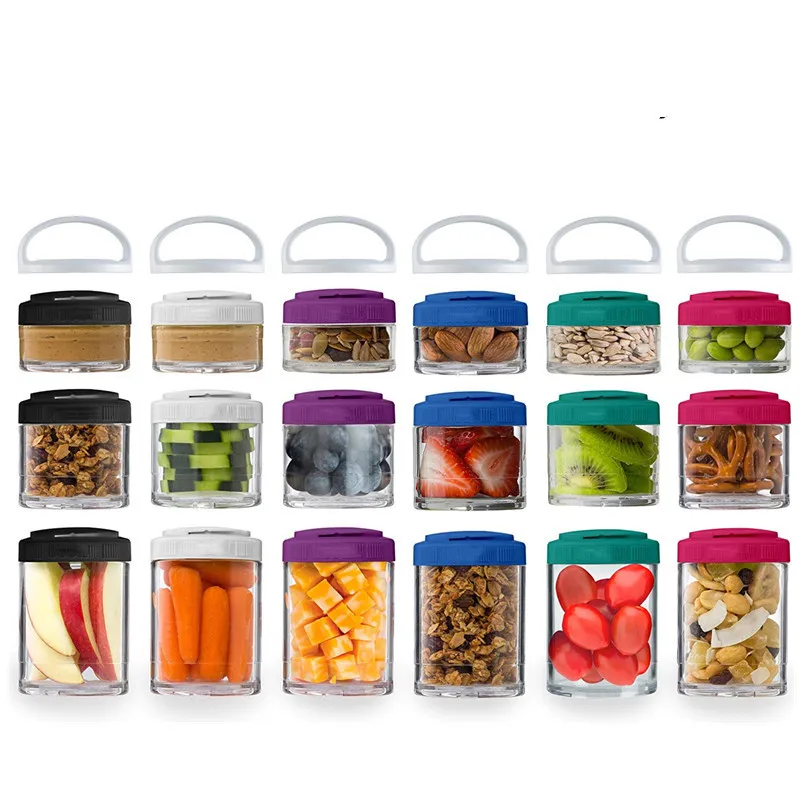 Buy Wholesale China Snack Jars 4-piece Twist Lock Stackable Containers  Travel, Formula Travel Container & Snack Jars 4-piece at USD 4.4