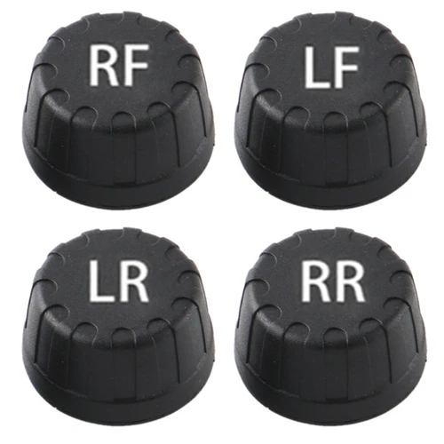 자동차 TPMS 타이어 안전 모니터링 시스템 태양 광 디지털 LCD 디스플레이 자동 보안 알람 외부 타이어 압력 센서 2