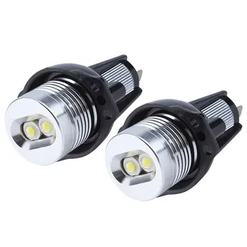 

1 Pair For BMW E90 E91 3 Series 325i 328i 325xi 328xi 330i 06-08 Excellent Quality xenon white LED Angel Eyes Halo Light bulb