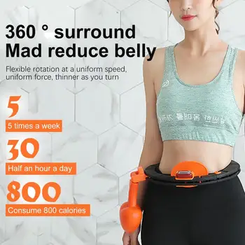 

Abdomen Men and Women Abdomen Removable and Fixed Waist Training Device Smart Hoop Body-building Home Equipment Hoop Waist