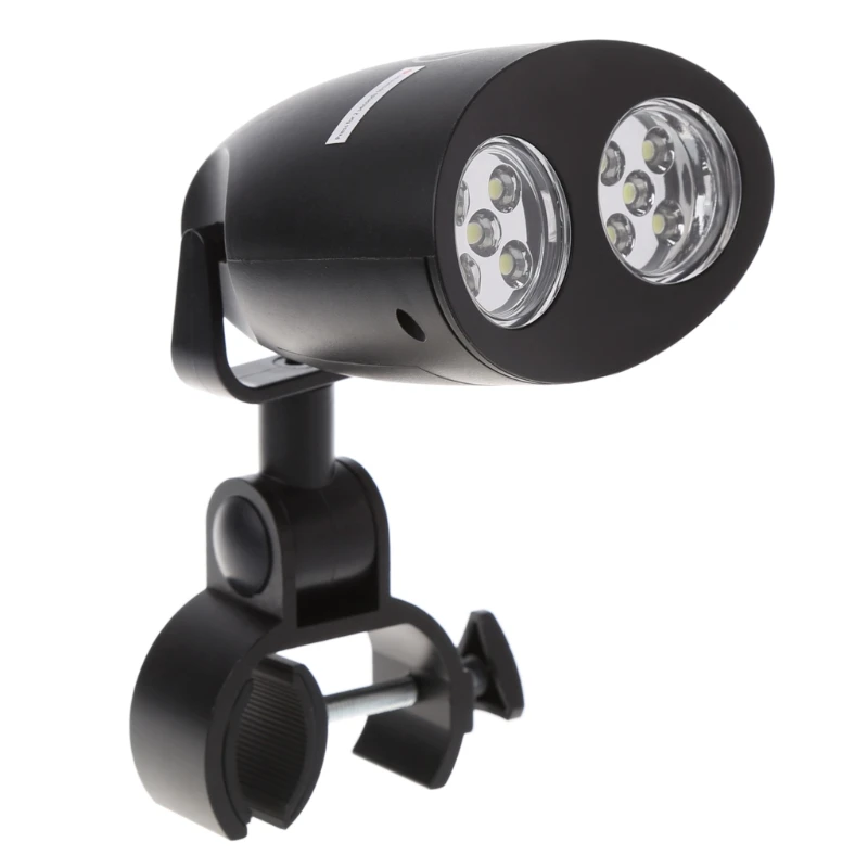 Adjustable 10 LED BBQ Grill Light Handle Mount Clip Touch Sensor Switch Camp Lights Waterproof