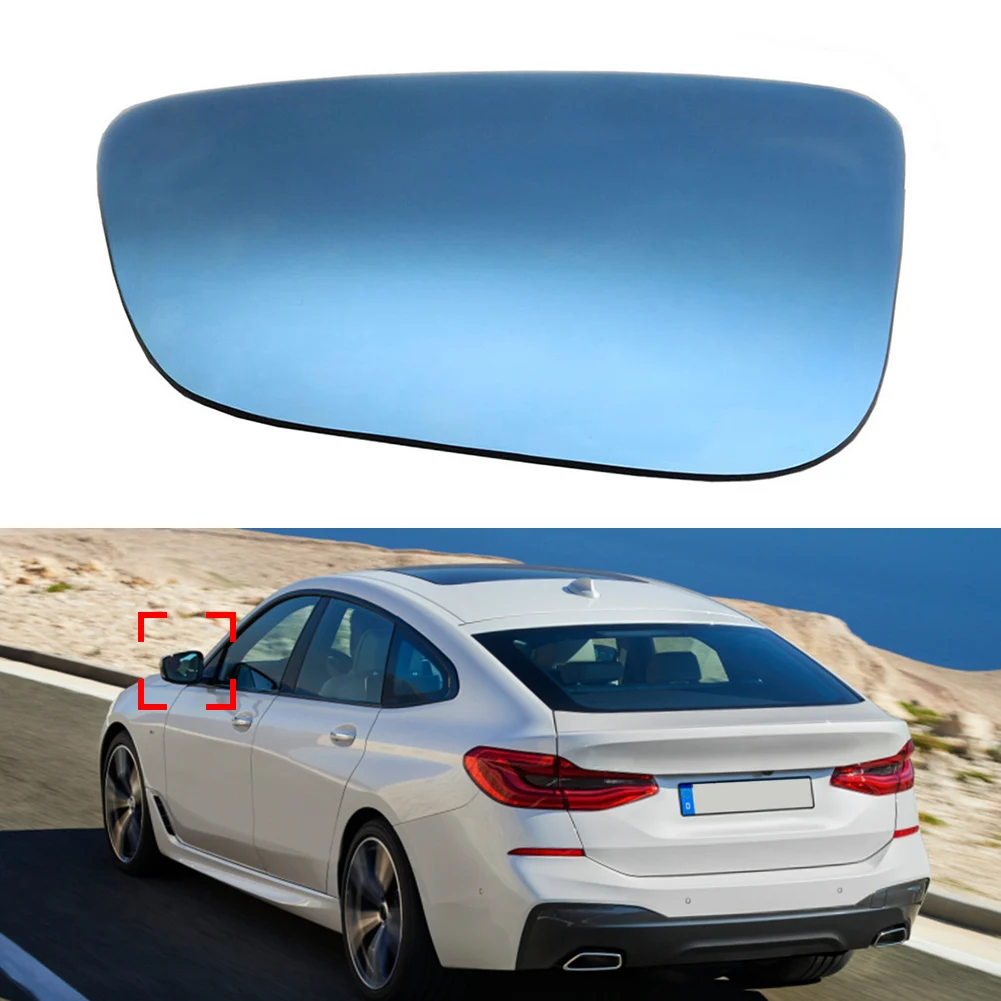 

Car Rear View Wing Mirror Glass Aspherical Heated For BMW 5 6 Series G30 F90 M5 2018-2020 & 3 7 8 Series G11 G15 G20 Left Side