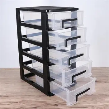 Plastic Storage Drawer Organizer Cabinet 1