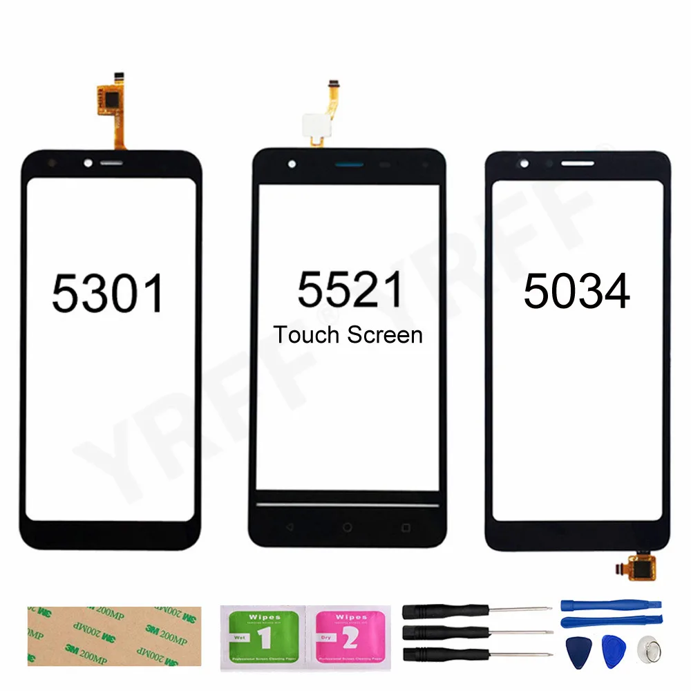 

New Touch Screen For BQ Mobile BQ-5521 5301 5340 Touch Screen Digitizer Glass Panel Sensor Front Glass
