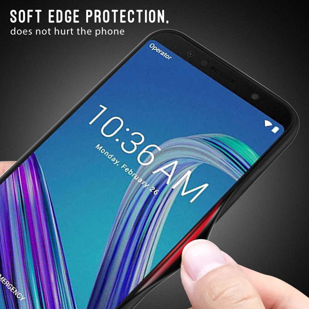 Градиентный чехол из закаленного стекла для ASUS Zenfone Max Pro M1 ZB602KL ZB601KL M2 ZB633KL ZB631KL