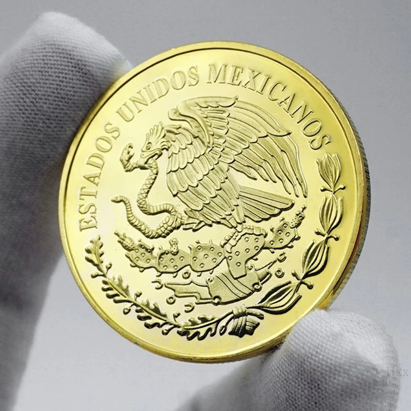 Новая Мексиканская Статуя Свободы Памятная коллекция монет сувенир художественный металлический подарок
