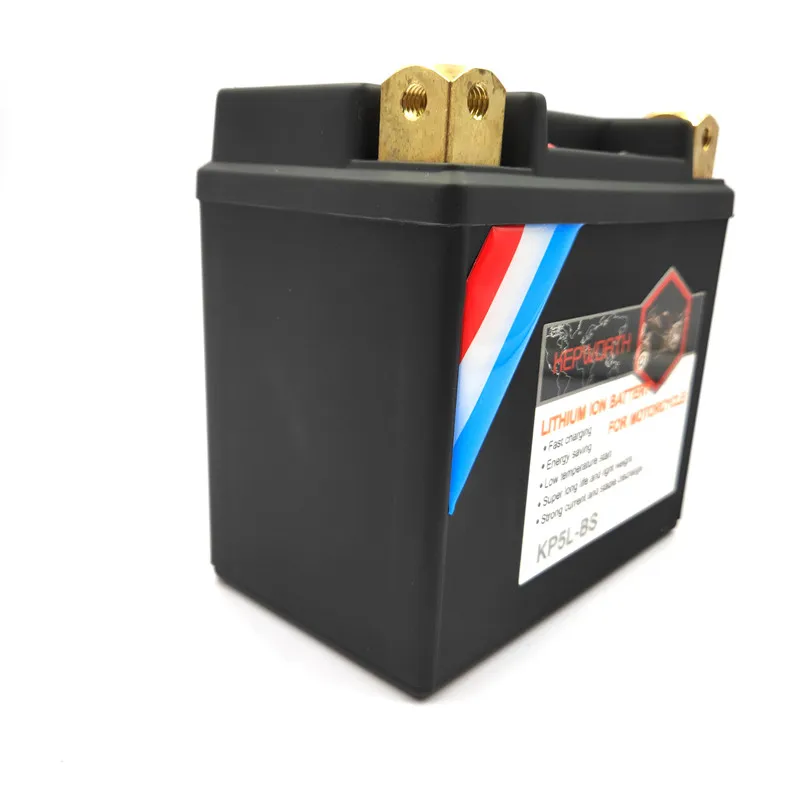 KP5L-BS 12V 5Ah мотоцикл LiFePO4 Батарея пусковое устройство литий-железо-фосфатных аккумуляторов и Батарея литий-железо-фосфатный CCA 180A 5000 мА/ч, 2000 раз в жизни