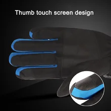 1 пара зимние уличные перчатки с сенсорным экраном водонепроницаемые перчатки для вождения противоскользящие теплые перчатки FDX99