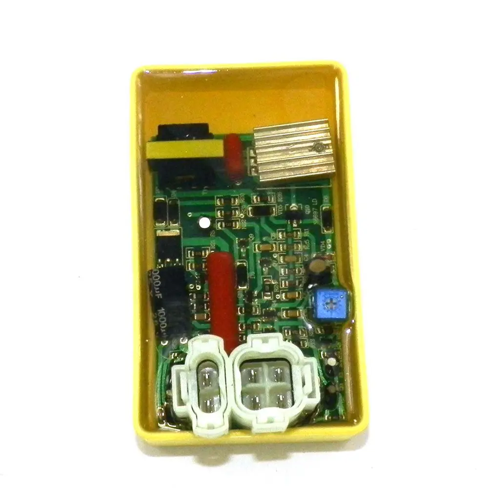 6PIN CDI Регулируемый синхронизация DC производительность гоночная Коробка зажигания GY6 150 250 Скутер мопед ATV мотоциклы мотоцикл