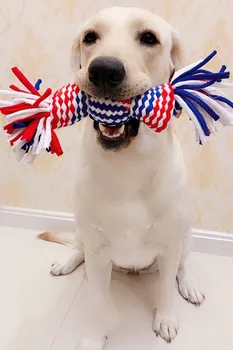 

Dog Toy Big Dog Bite Resistant Toy Training Dog Chewing Rope Medium Large Dog Molar Pet Toy Teddy Golden Retriever Pull