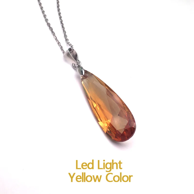 Zultanite Pendant Sterling 925 Silver Pear10*30mm Created Sultanite Necklace Fine Jewelry Women Wedding Party Gift Pendant Necklace Silver Pendant