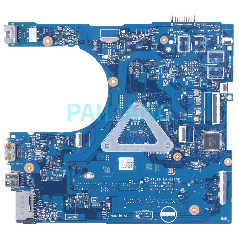 para Dell Inspiron 5458 5558 5758 Placa-mãe Portátil Aal10 I34005u Cn027c5f 027c5f 27c5f Ddr3 Notebook Mainboard Hdmi La-b843p - Imagem 4