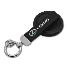 Металлический Кожаный Автомобильный брелок, брелок для ключей, Автомобильный интерьер для Lexus nx gs rx300 rx330 rx350 is250 gx470 gs300 ct200h аксессуары