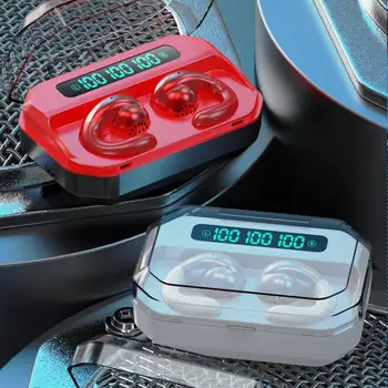 

Waterproof TWS Bluetooth V5.0 Wireless Headphone with Microphone LED Display