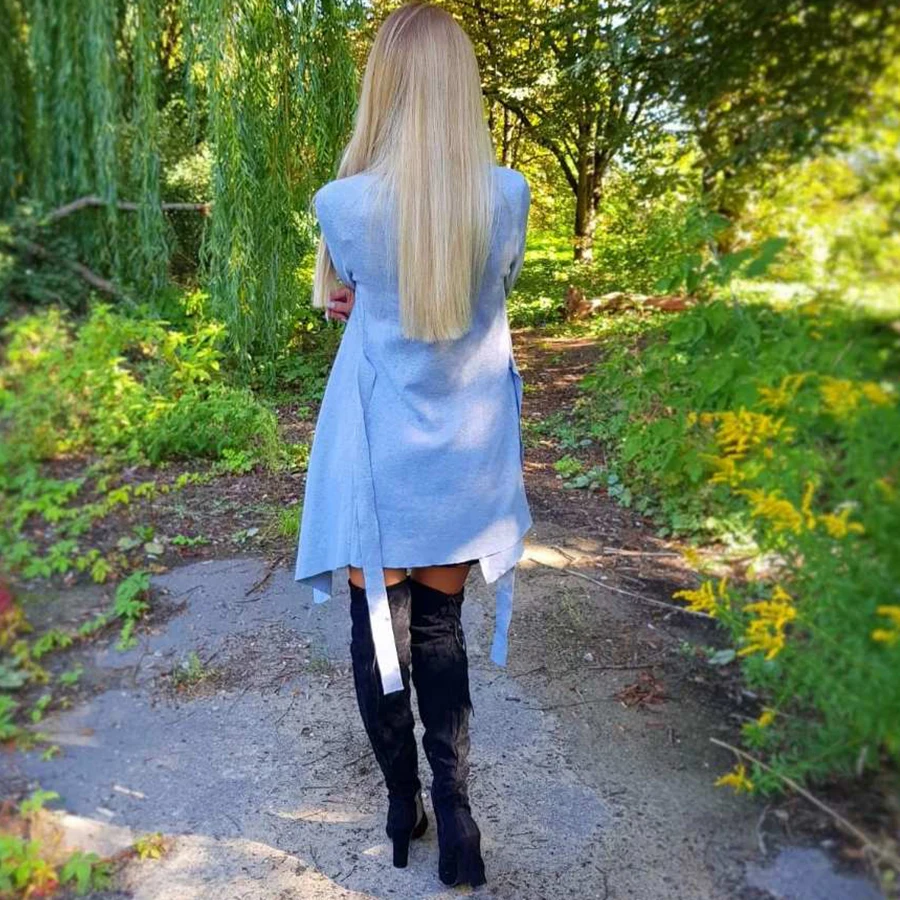 Ceny VTOTA buty damskie czarne na buty do kolan Sexy kobiet jesień pani zakolanówki buty wskazał boczny zamek błyskawiczny Botas Mujer rozmiar 43