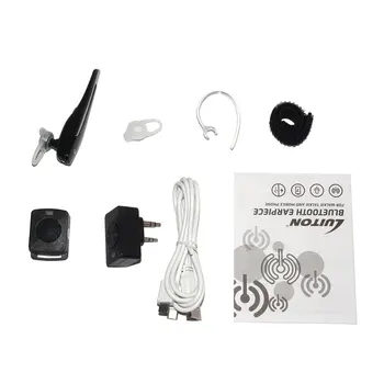 

Handsfree Oortelefoon Headset Draadloze Hoofdtelefoon Oortelefoon Voor Walkie-Talkie K Type Radio En Mobiele Telefoon