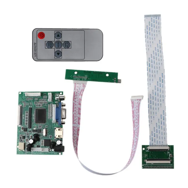 1 комплект lcd ttl LVDS контроллер V+ H драйвер платы HDMI VGA 2AV 50 до 60PIN модуль