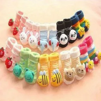 

Winter Autumn Baby Socks Lovely Cartoon Animals Shape Toddler Kids Floor Socks Children Non-slip Warm Sock 10pair/lot