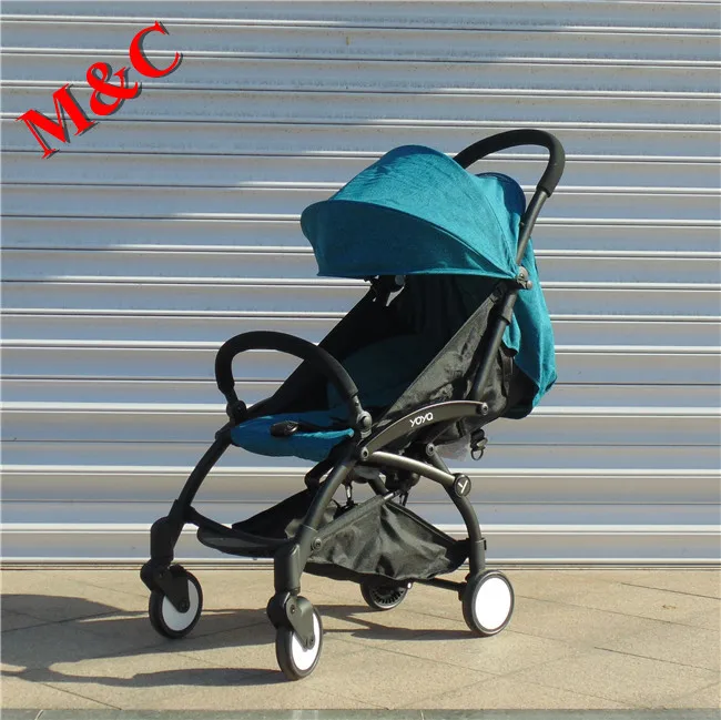 B style green Оригинальная легкая коляска может сидеть и лежать на 175 градусов Складная коляска yoya ультра-легкая портативная дорожная детская коляска - Цвет: B style green