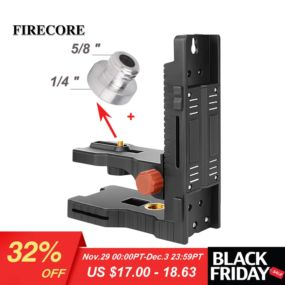 

Firecore L-shape Magnet Bracket For Laser Level Adapter