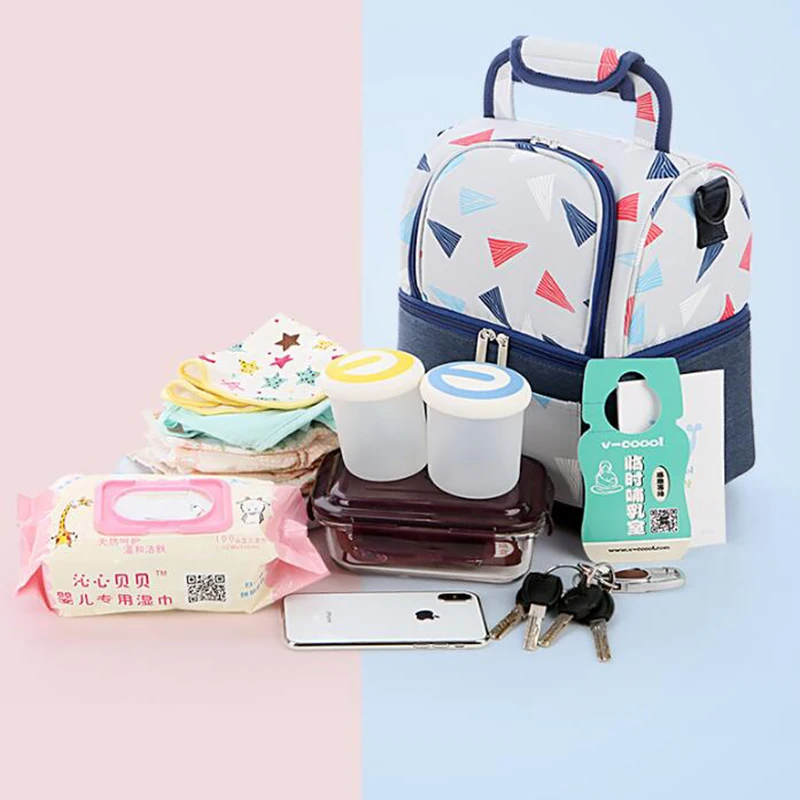 Mummy Maternity Baby Insulation Bag Breast Milk Storage Bags Newborn Multifunction Fresh Keeping Ice Pack waterproof BNA014