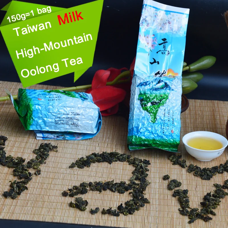 

2019 Taiwan High Mountains Jin Xuan Milk Oolong Tea For Health Care Dongding Oolong Tea Green food With Milk 150g