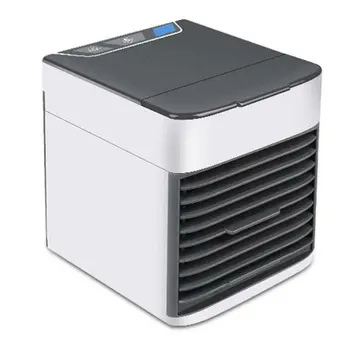 

USB Cooler Mini Desktop Fan ABS PC Durability Fast Cooling 90 Degree Angle USB Port Humidification PUrification