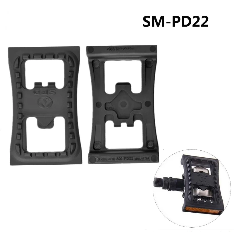 Новый SM PD22 СПД планка на плоской подошве для езды велосипеде M505 M520 M540 M780 M980 Clipless PD