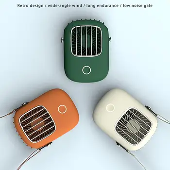 

Mini USB Fan Hands-free Neck Band Hands-Free Hanging Dual Fan Portable Lazy Sports Fan Student Outdoors Summer Artifact