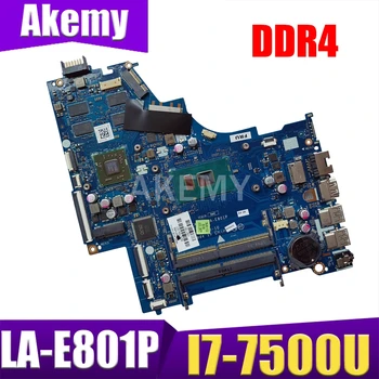 

For HP Pavilion 15-BS Laptop Motherboard I7-7500U/CPU 924759-601 924759-001 CSL50/CSL52 LA-E801P 100% tested