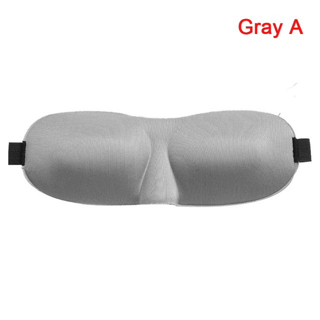 3D Natural Sleep Eye Cover Mask Shade Patch Portable Blindfold Travel Eyepatch