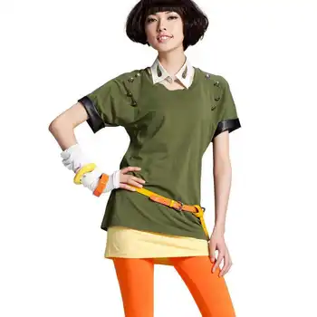 

Fashion Logo Printing T Shirts Women's Short red Sleeve Fashion 100% cotton Female T-Shirts