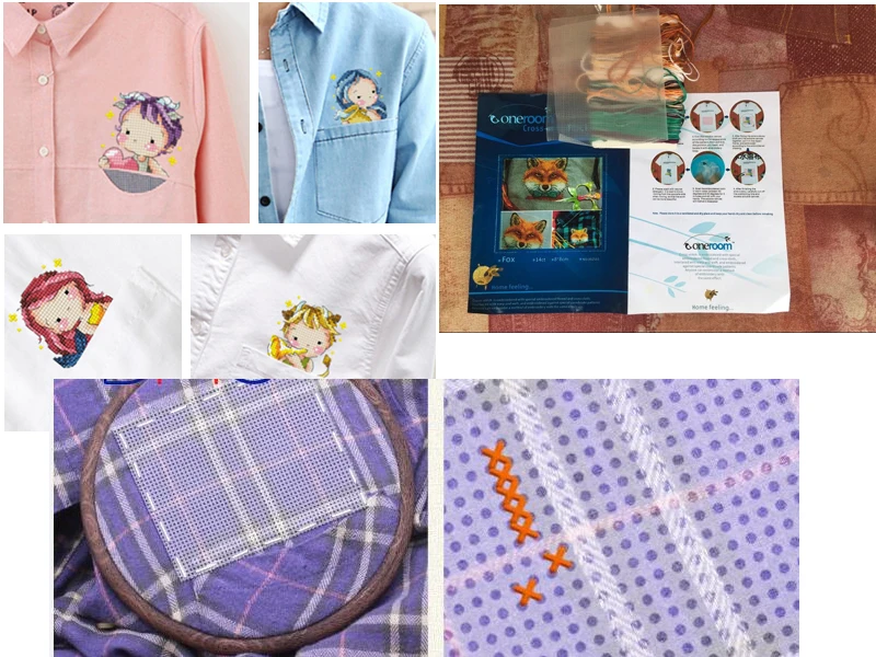 

TOP Selling Craft Stich Cross Stitch water soluble pocket cross stitch Fabric Needlework Embroidery Counted Cross-Stitching Kit