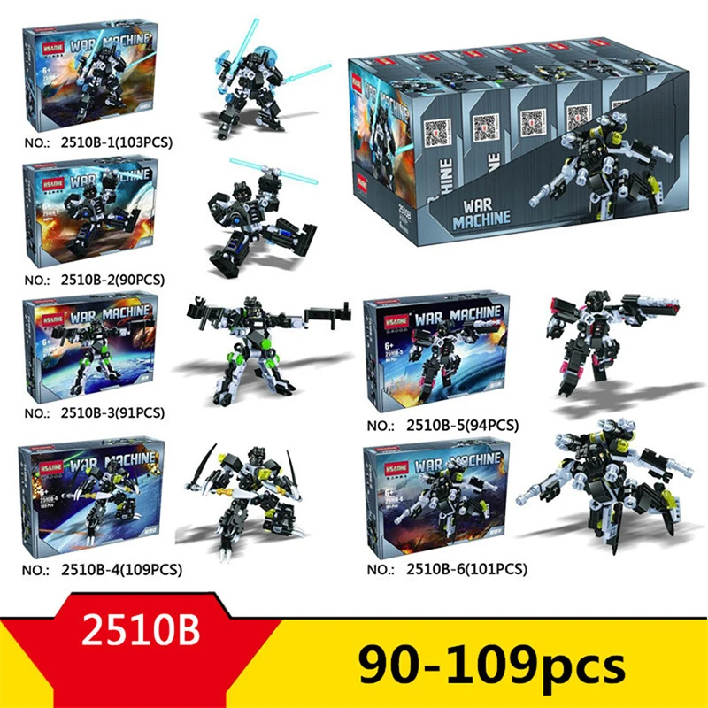 6 шт./компл. Боевая машина пионер команда Аниме Фигурки игрушки DIY Дети собранные