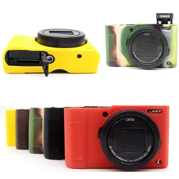 

Soft Silicone TPU Skin Body Rubber Camera Case Bag Full Cover for Panasonic Lumix LX10 LX10K LX15 Case